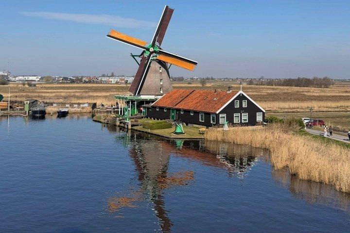 Visite privée aux moulins de Zaanse Schans depuis Amsterdam