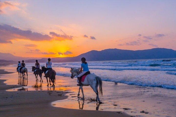 アガディール＆タガザウトでのビーチ乗馬（朝または夕暮れ）