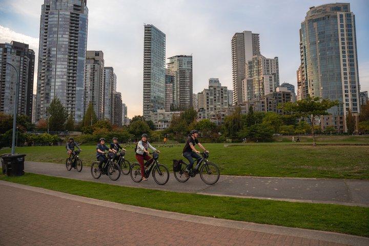 Vancouver selvkørende cykel eller Ebike leje