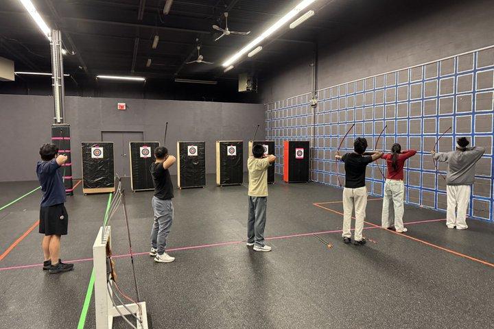 スカボローでの戦闘弓術体験