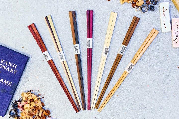 Tokyo Shibuya : Premium All-inclusive Chopstick Making Workshop