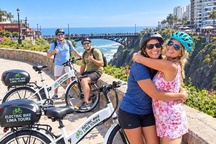 Lima Electric Bicycle Tours (Miraflores - Barranco 13 km)