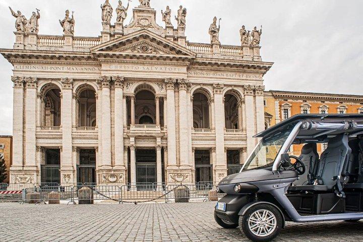 3時間の全体ローマゴルカートツアーで永遠の都を探索する