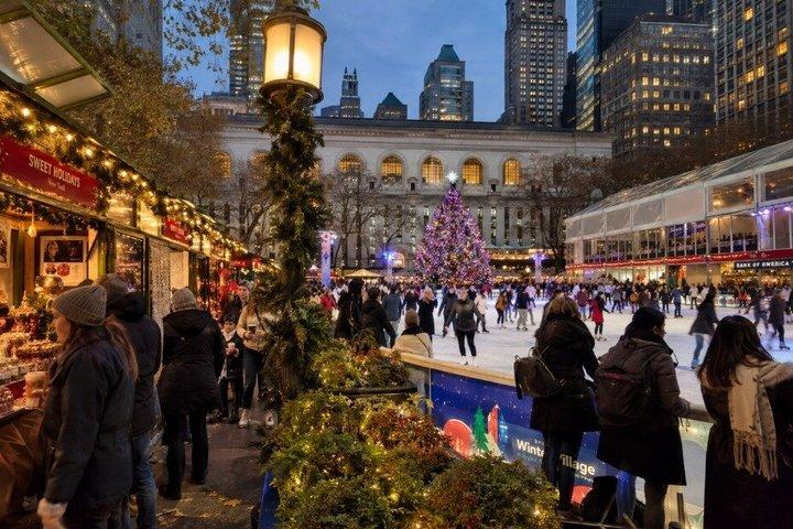 ニューヨーク クリスマスライトプライベートツアー：ロックフェラー、第五大道