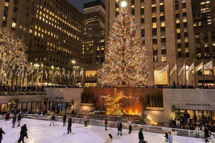 ニューヨーク クリスマスライトプライベートツアー：ロックフェラー、第五大道