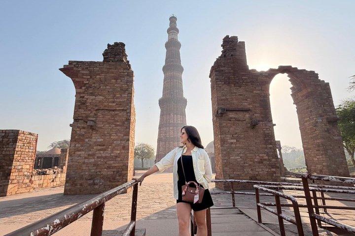 Delhi：オールド＆ニューデリーガイド付きフルまたは半日ツアー体験