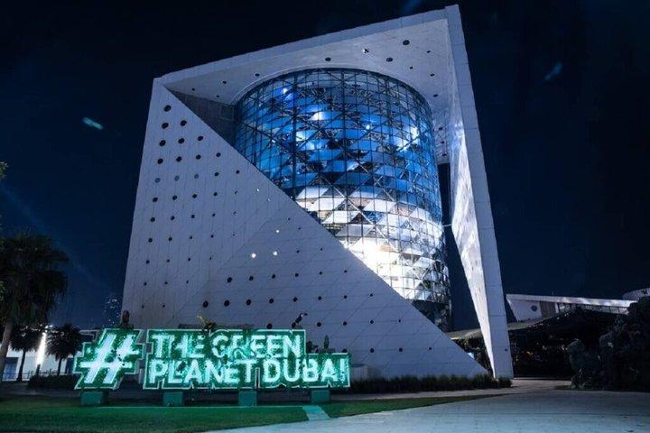 O Ingresso do Planeta Verde em Dubai