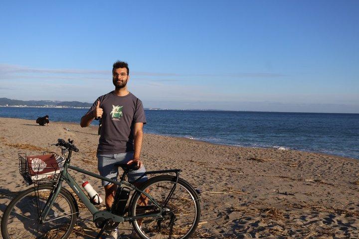 鎌倉e-バイクツアー 大仏、海辺、隠れた神社