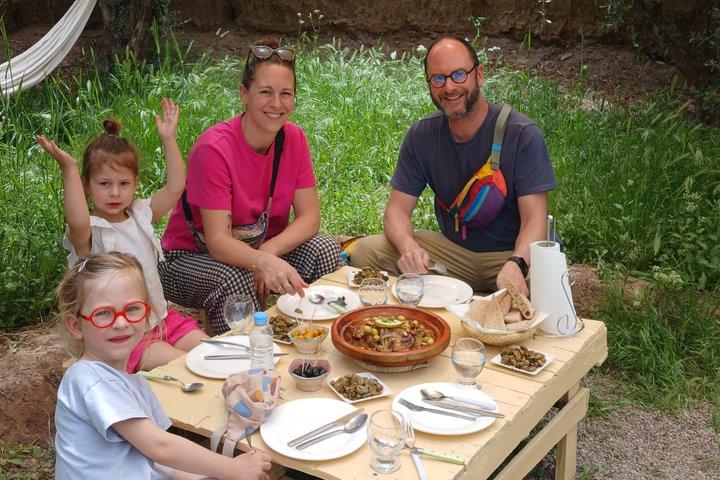 Visite privée de l'oasis de Skoura et repas fait maison avec des habitants