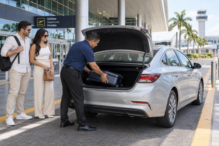 トクメン空港からパナマシティのホテルへの送迎