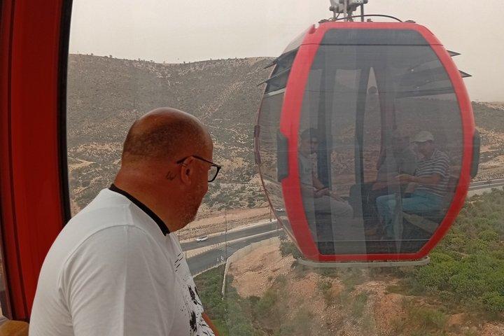 Agadir stadstour & kabelbaanervaring