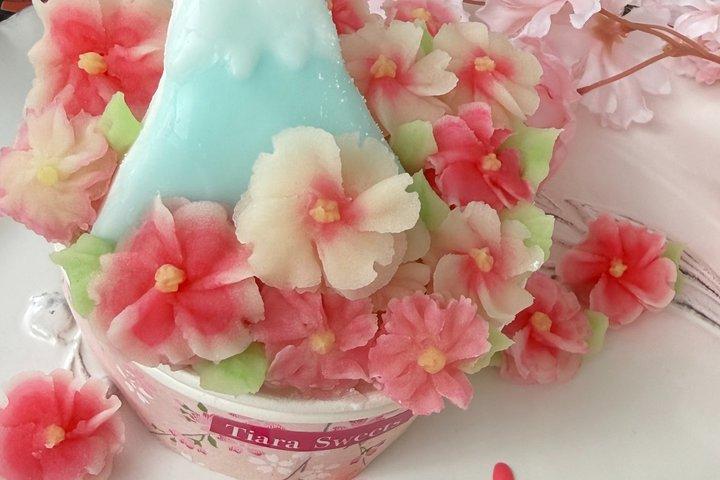 東京・浅草で桜の和菓子作り＆スイーツデコレーション