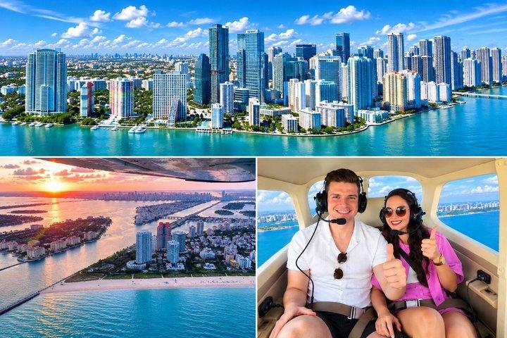 Passeio Romântico Privado de 60 Minutos em Tour Aéreo com Champanhe