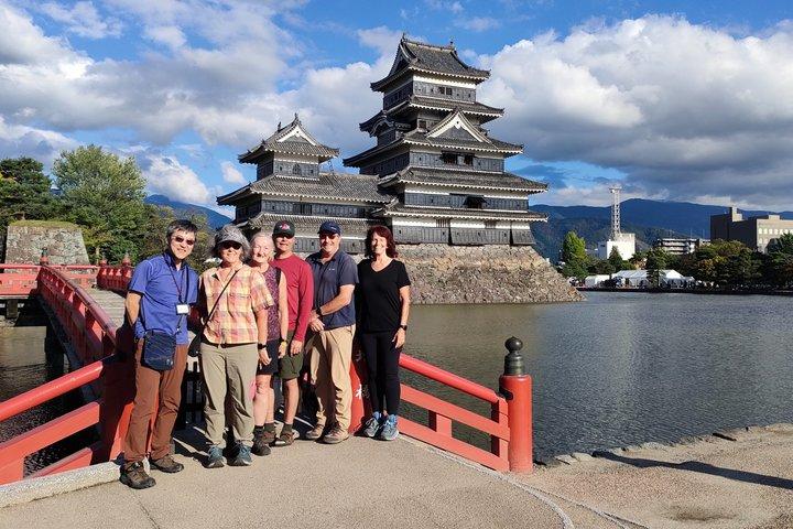 From Nagano Matsumoto Castle and Narai-juku Private Day Trip