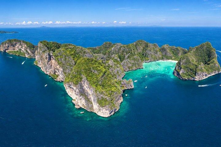 Phi Phi、マヤベイ＆カイ諸島ボートツアー（終日＆ランチ付き）