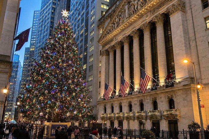 ニューヨーク ダウンタウン クリスマス プライベートツアー ウォール街と市場