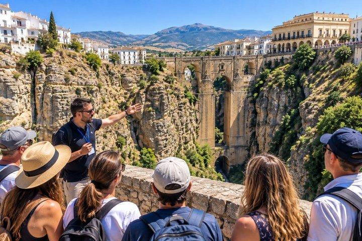 Ronda och Setenil: Guidad tur med transport från Costa del Sol