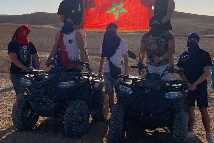 The Agafay Desert: Quad, Camel Pool Dinner and Show