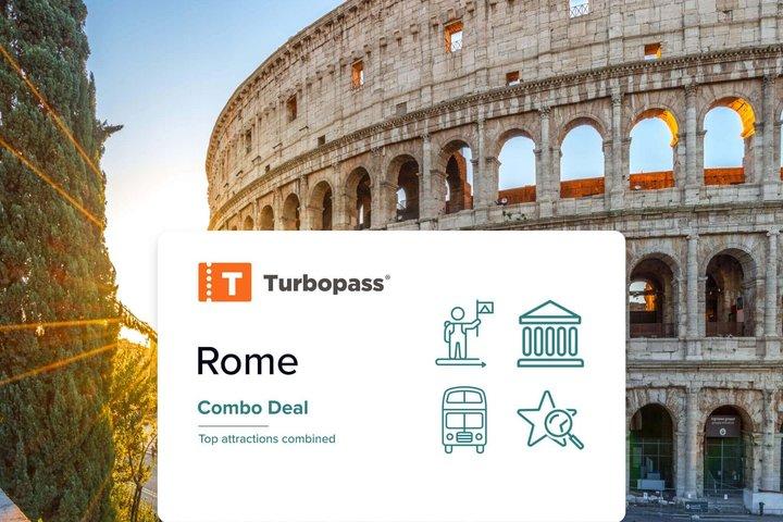 Eintritt zum Kolosseum und Palatin in Rom und 48h Hop-On-Hop-Off-Buspass
