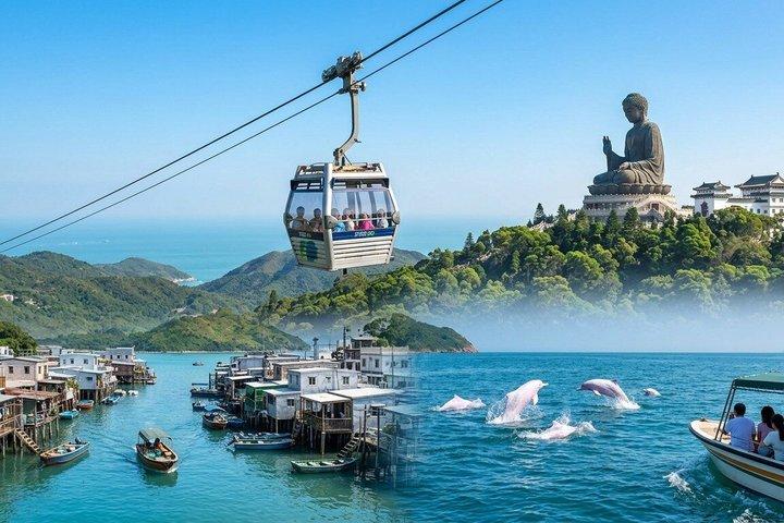 Bästsäljare: VIP Lantau Tai O Tour Priority Cable Car, Big Buddha
