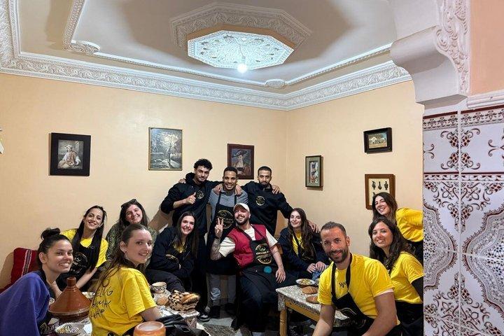Classe de cozinha com ABDO em Marrakech "casa de Marrakech"