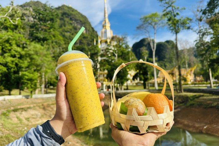 クラビのサンライズとジャングルツアー 温泉 エメラルドプール