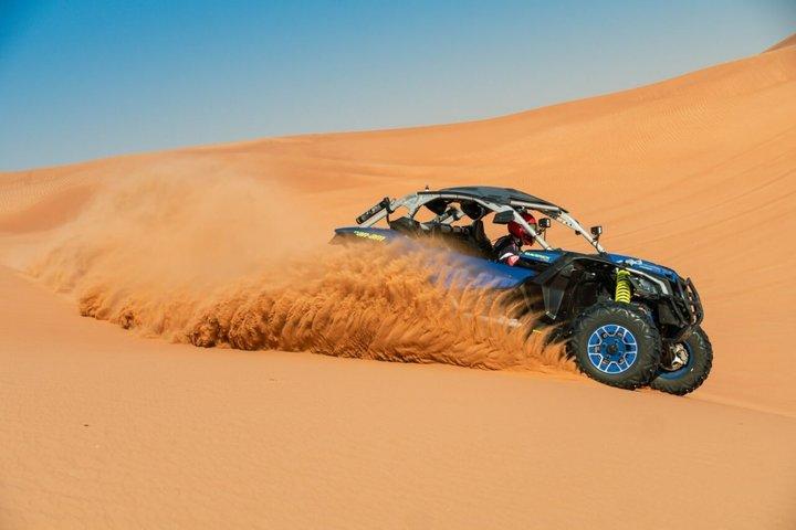ドバイソロデューンバギー1-時間セルフドライブCan-Am X3