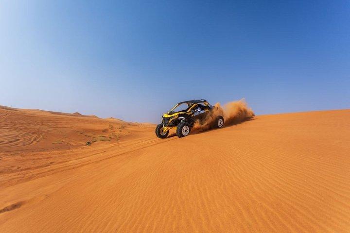 ドバイソロデューンバギー1-時間セルフドライブCan-Am X3