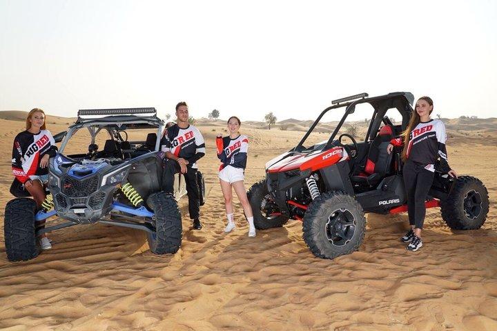 ドバイソロデューンバギー1-時間セルフドライブCan-Am X3
