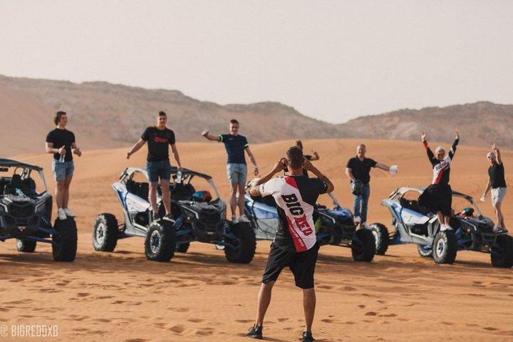ドバイソロデューンバギー1-時間セルフドライブCan-Am X3