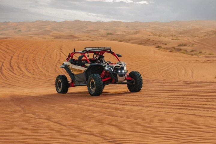ドバイソロデューンバギー1-時間セルフドライブCan-Am X3