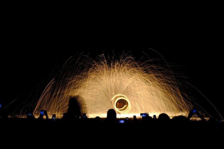 マラケシュ アガファイ砂漠 四輪バギー カメロ乗車 夕食とファイヤーショー
