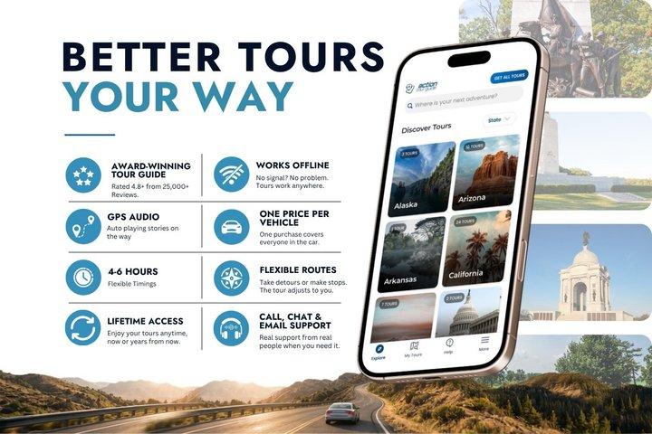 Gettysburg Battlefield Self-Guided Driving Audio Tour