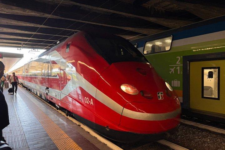 Train à grande vitesse de Rome à Florence avec repas et Uffizi
