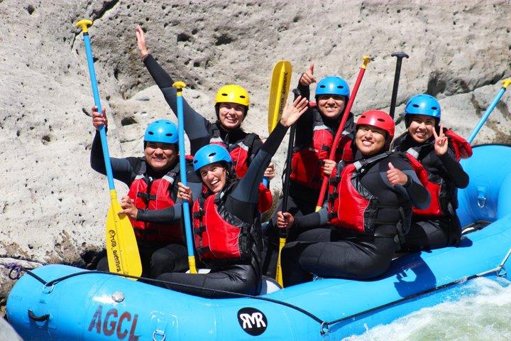 Rafting in Arequipa Chilina River transport and snack included