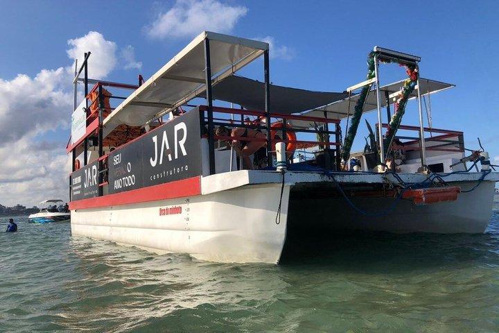 Catamaran trip to Red Sand João Pessoa