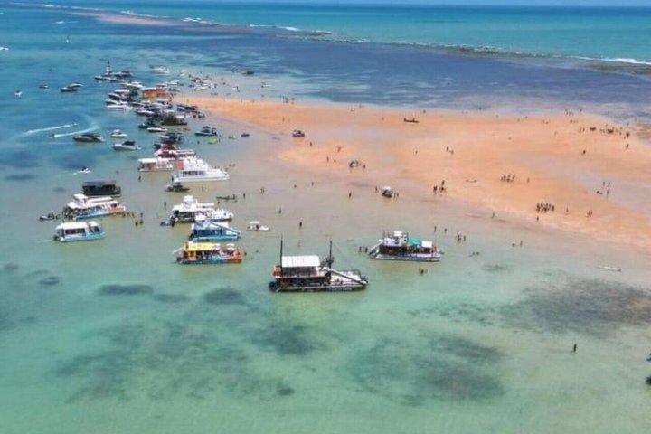 Catamaran trip to Red Sand João Pessoa
