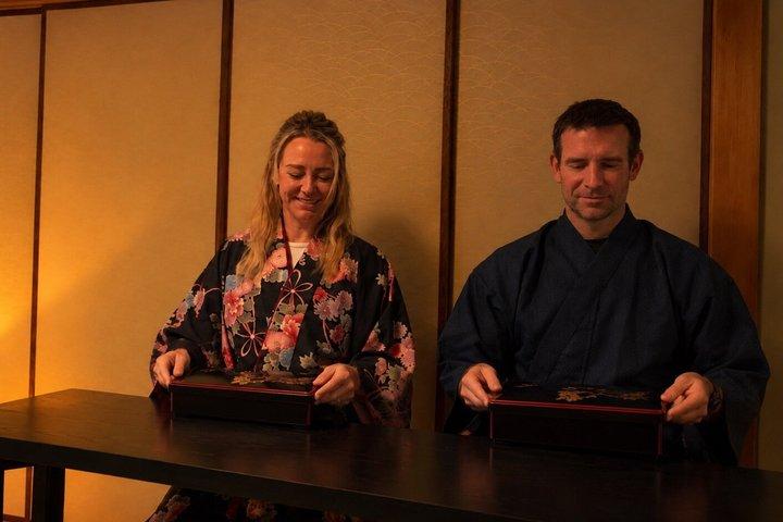 京都の茶道と懐石ディナー体験