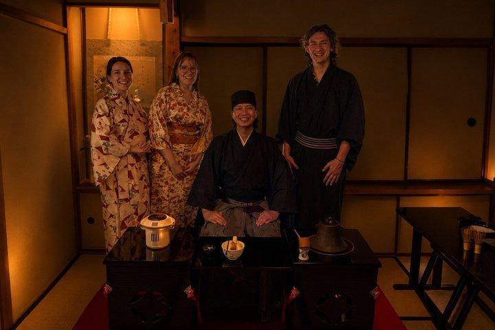 京都の茶道と懐石ディナー体験