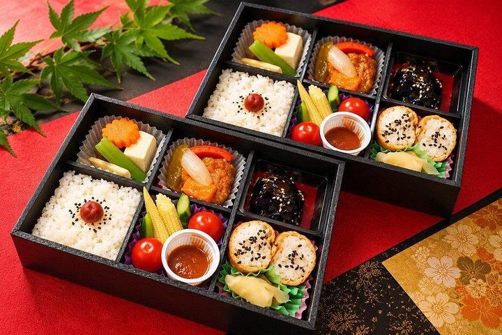 野菜弁当、ドリンク&抹茶:東京サムライレストランショー