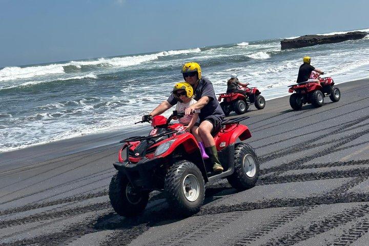 バリ島 ベストなATVクアッドバイクとラフティング：テラガ・ワジャ川かアユン川か