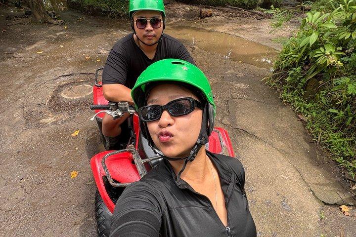 バリ島 ベストなATVクアッドバイクとラフティング：テラガ・ワジャ川かアユン川か