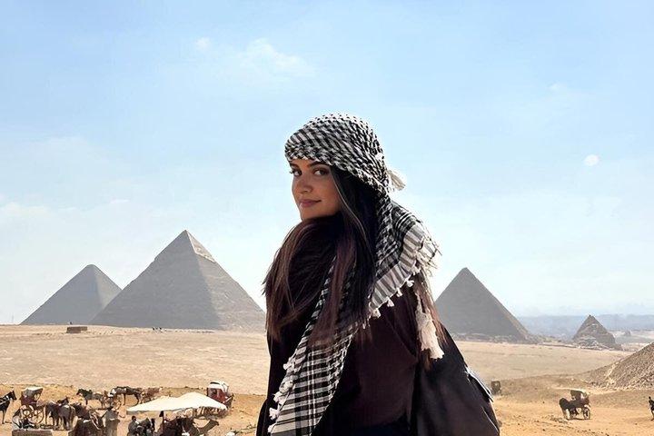 Giza Pyramids,sphinx,Grand museum,Camel,inside Pyramid&lunch