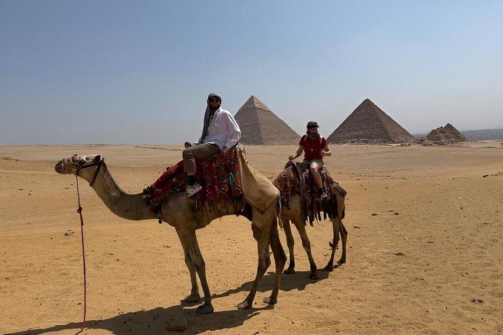 Giza Pyramids,sphinx,Grand museum,Camel,inside Pyramid&lunch