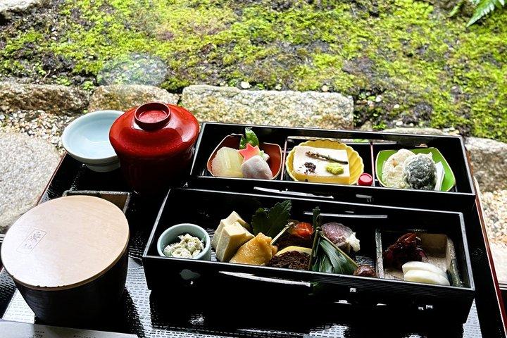 Shojin Ryori et cérémonie du thé pratique dans une machiya historique de Kyoto