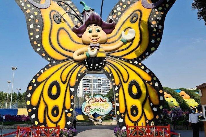 ドバイ バタフライガーデン 一日券