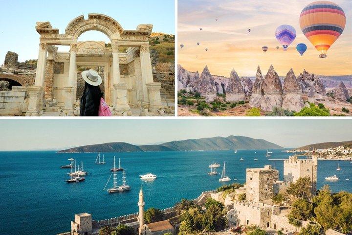Turquía Sueño : Tour a Bodrum, Pamukkale, Efeso, Capadocia