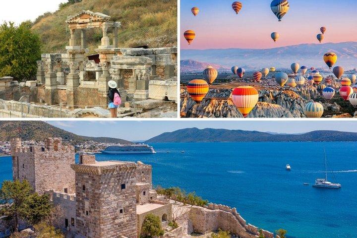 Tour por Turquía: Bodrum, Pamukkale, Éfeso, Capadocia y paseo en camello
