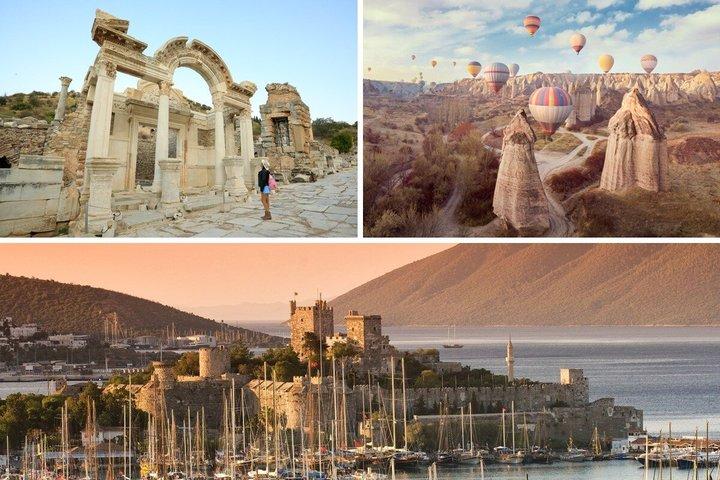 Tour por Turquía: Pamukkale, Bodrum, Éfeso, Capadocia y paseo en camello
