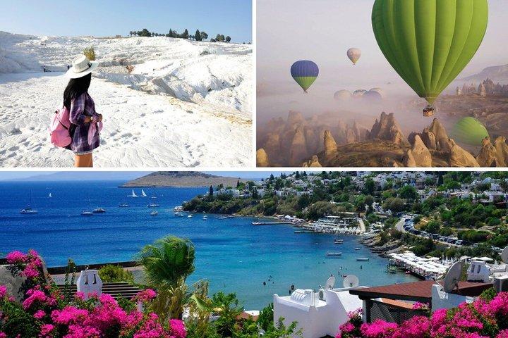 Turkey's Wonders: Tour to Bodrum, Cappadocia, Pamukkale, Ephesus